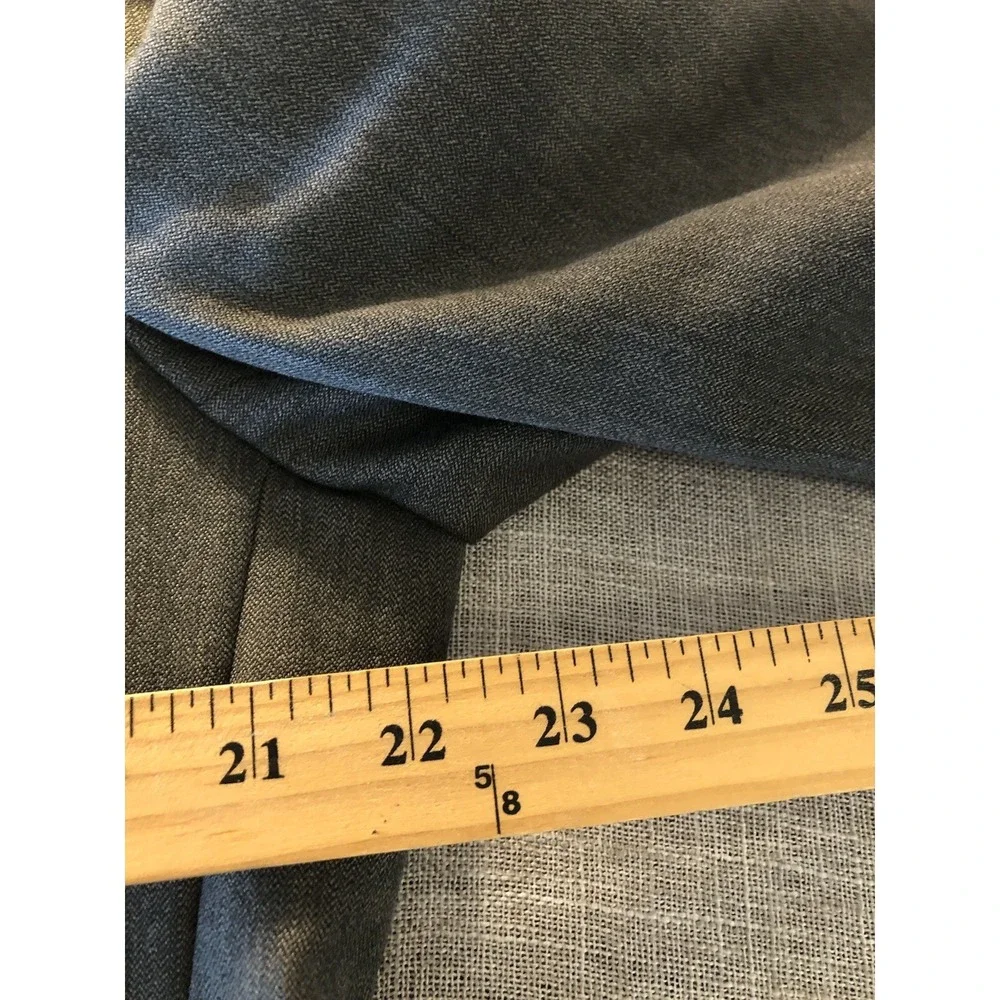 Lauren Ralph Lauren Blazer Mens 44R Gray 100% Wool Sport Coat Jacket Classic